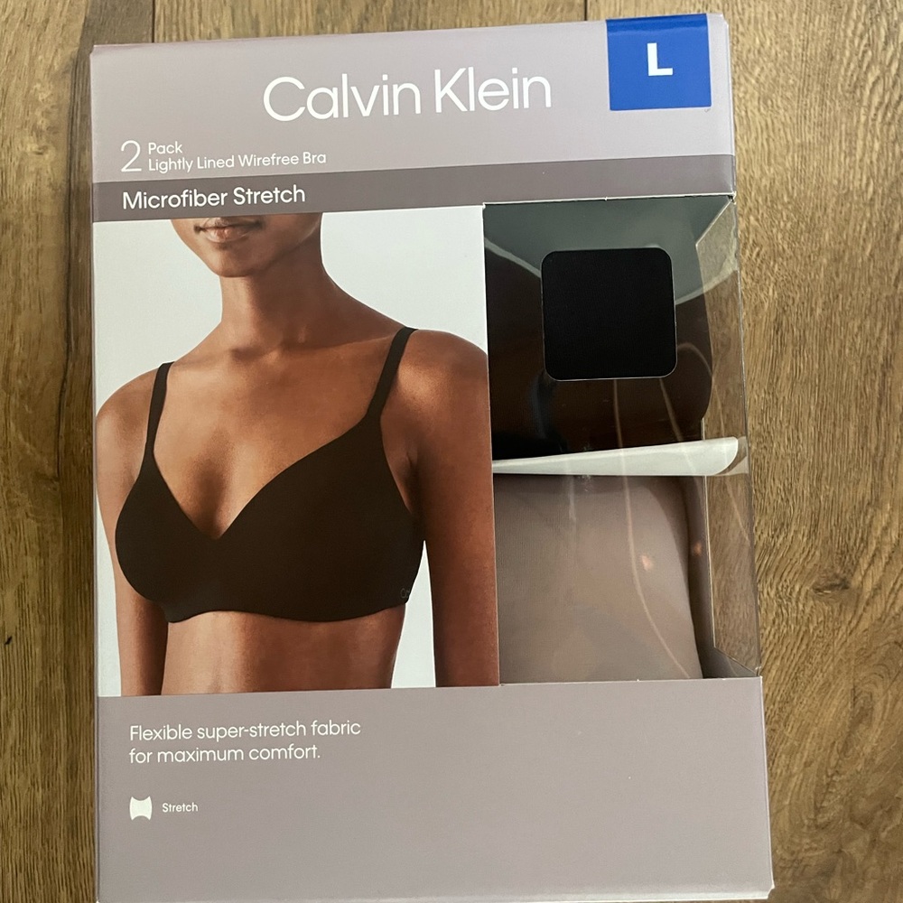 Calvin Klein Women’s Wirefree Bra, 2-pack - Picture 6 of 7